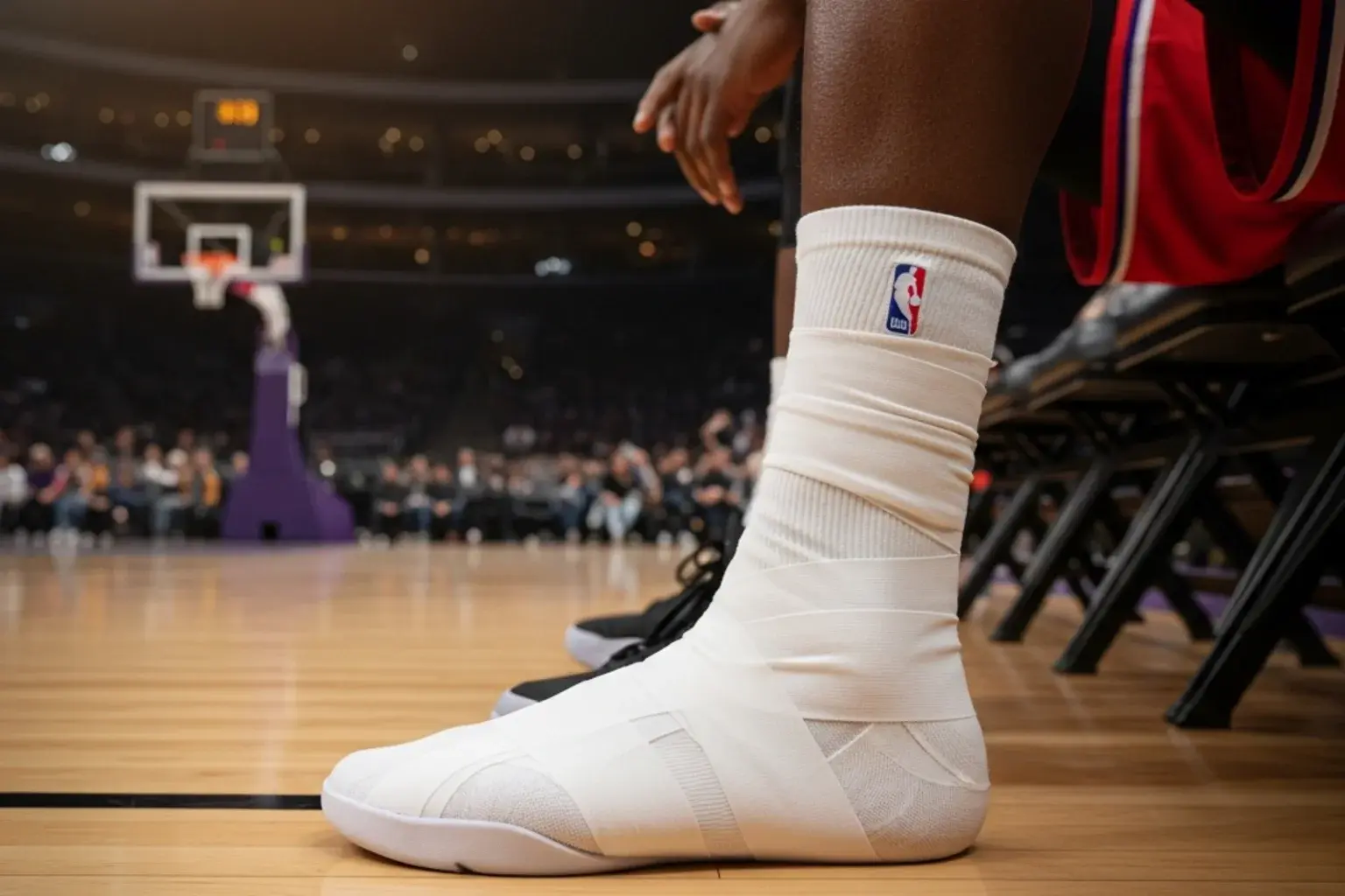 NBA injury report display showing player status updates and corresponding betting line adjustments