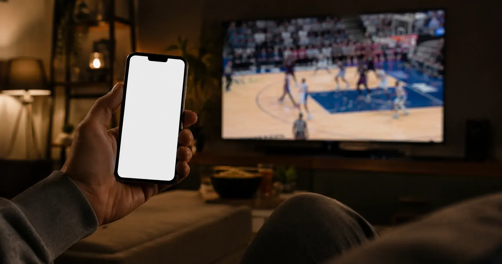 NBA mobile betting interface on a UK betting app showing live odds and in-play markets