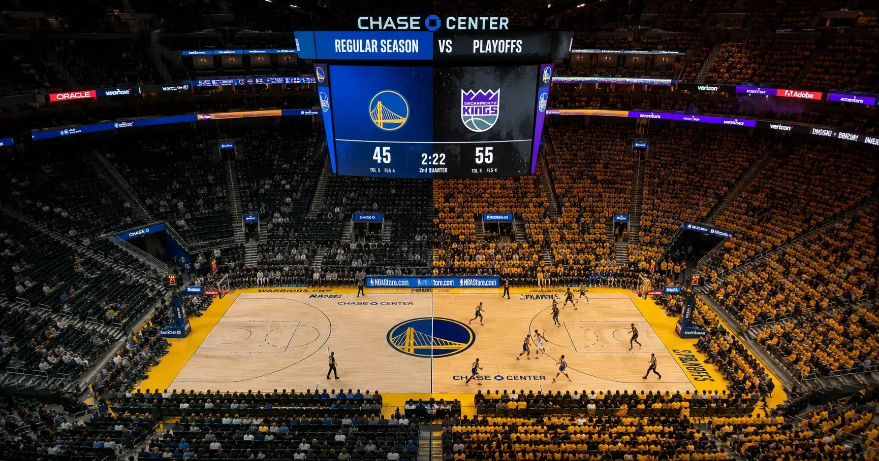 NBA regular season versus playoff betting strategy comparison showing key market differences across season phases